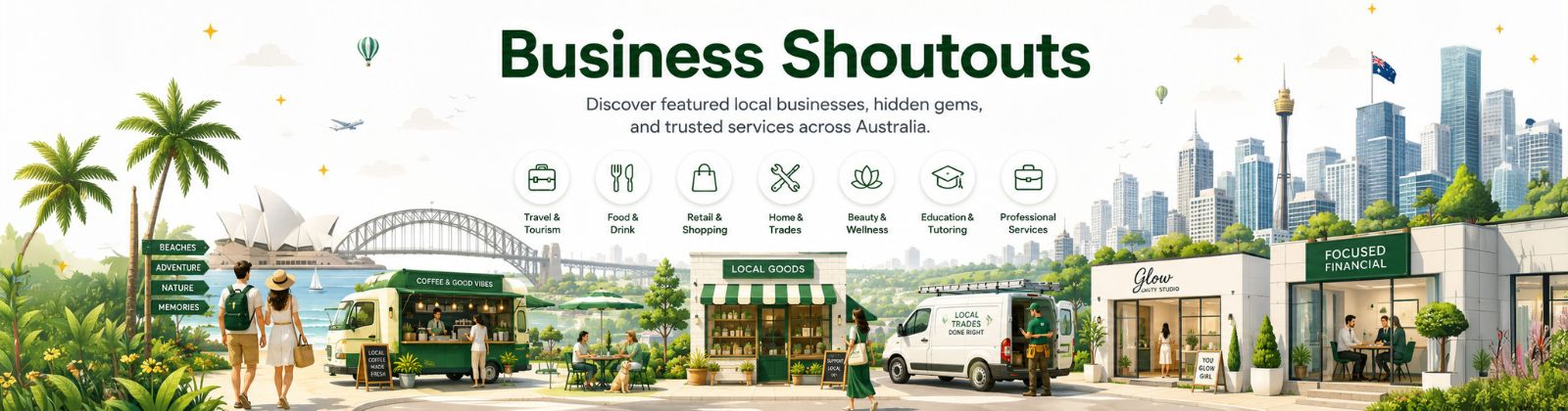 Business Shoutouts on AussieDaily.au